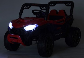 АВТОМОБИЛЬ БАГГИ ДЖИП АККУМУЛЯТОР 4X4 EVA КОЖА MP3