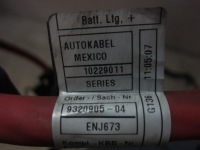 Bmw x5 f15 кабель podpodłogowy шланг плюсовий червоний акумулятор 9320905 Оригінал, фото thumb