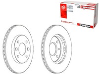 фото thumb №1, Ferodo тормозные диски тормозные 2szt nissan kubistar renau