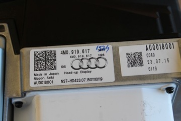 фото thumb №7, Дисплей head up hud audi q7 4m 4m0919617