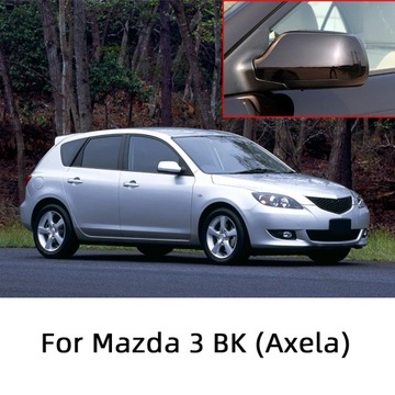 Czerwony LHF dla Mazda 3 Axela BK 2003 2004 2005 2006 2007 2008 2009 osłona