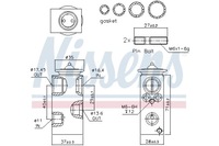 фото thumb №13, Nissens 999250 клапан расширительный, кондиционер