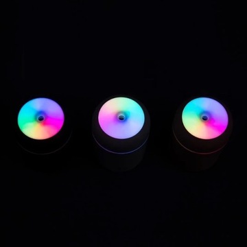 DYFUZOR ELEKTRYCZNY NAWILŻACZ POWIETRZA ZAPACHOWY LED AROMATERAPIA LAMPKA
