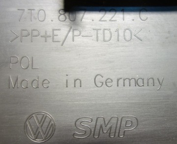 фото thumb №12, Vw t7 multivan 2021- pod радар 7t0807221c бампер перед переднее