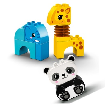 LEGO DUPLO — Поезд с животными (10955) + подарочная сумка LEGO