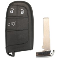 фото thumb №1, Y22495 sip22 blade smart remote car key shell fob for jeep renegade compass