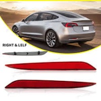 Купить Tesla model 3 2017 17 левый отражатель заднего бампера, фото thumb