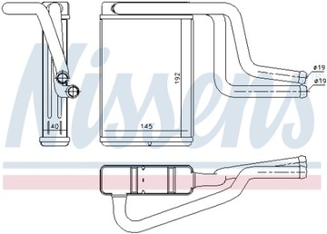 фото thumb №12, Nissens отопитель ford cougar 98- 2.5 efi v6 24v