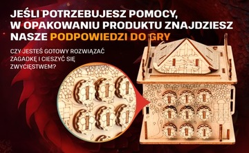 ESC WELT Dragon House - Деревянная 3D-шкатулка, квест для взрослых