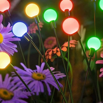 2 шт. СОЛНЕЧНАЯ ЛАМПА FIREFLY SWING BALL SARDEN BALL 10LED