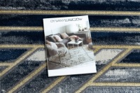 КОВЕР MODERN DE LUXE 120x170 см темно-синий #GR4313