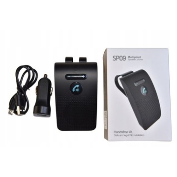 КОМПЛЕКТ HANDS-FREE ДЛЯ АВТОМОБИЛЯ BT 5.0 АВТОЗАПУСК SP09