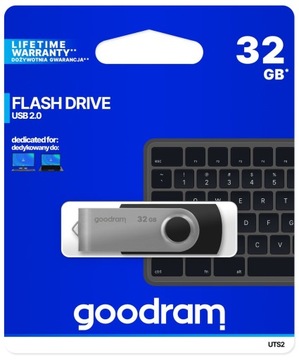 Память GOODRAM Twister 32 ГБ USB 2.0 Черный