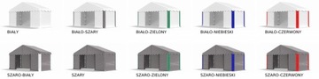 Namiot Magazynowy 3x2m Hala Namiotowa DAS 240 S