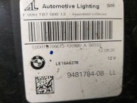 фото thumb №6, Лампа права правий перед bmw x5 g05 led 9481784