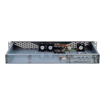 Серверный шкаф 19' RACK 1UH, черный