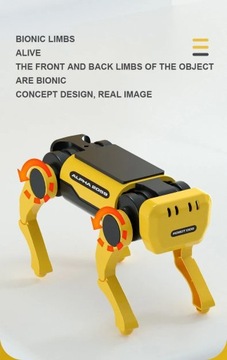 Игрушка-робот для собак на солнечной энергии движется DIY подарок