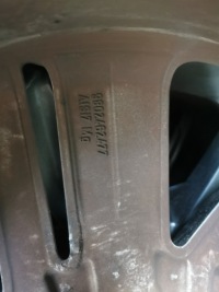 фото thumb №10, Диски диски алюмінієві peugeot 3008 oem номер 235/45/r18 4x108 9802462477 et29