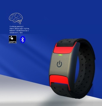 Нарукавная повязка с датчиком сердечного ритма Zwift ANT+ BT