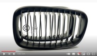 фото thumb №11, Решітка радіатора ґрати решітки радіатора p+l bmw f20 f21 2011-2014 чорний матовий
