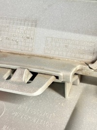 фото thumb №10, Mercedes glb w247 накладка спойлер бампера перед a2478857800 a2478855701