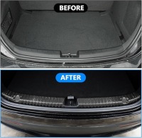 Багажник автомобильный защита порог для  tesla model y 2022 авто стопорное 1344 Цена, фото thumb