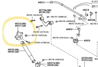 фото thumb №1, Кронштейн амортизатора задняя lexus rx 350 450h 2009-