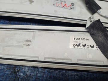 фото thumb №10, Планки порогові накладки led bmw g12 individual комплект