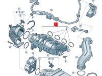 фото thumb №11, Audi a1 sportback gba впуск manifold 05e129709f