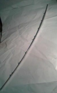 фото thumb №1, Молдинг крышки citroen c5 i lift ii sedan 9650761977