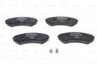 фото thumb №12, Тормозные колодки ham. mazda mpv i bosch 986 424 709 набор тормозных колодок тормозных,