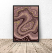 Купити Plakat art deco "różowa abstrakcja" 30x40 300mm x 400mm, фото thumb