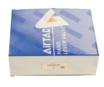 Zawór z dźwignią AIRTAC 5/3 w poł. środkowym zamknięty G3/8 4HA330C-10G