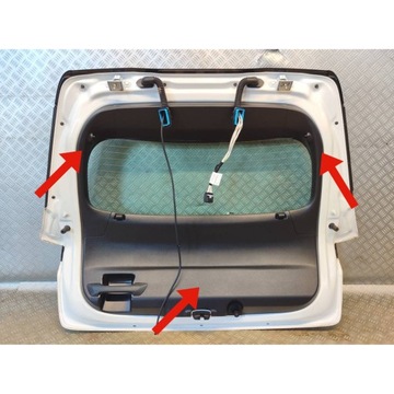 фото thumb №7, Боковина оббивка кришки задньої багажника чотири елементи opel mokka b 20-25