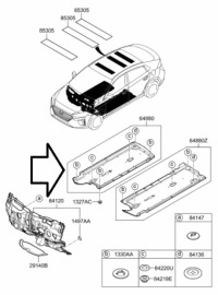 фото thumb №1, Hyundai ioniq 17-22 захист плита підвіска права
