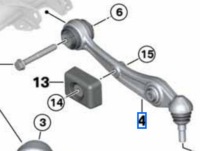 фото thumb №1, 31106878081 рычаг bmw x5 x6 x7