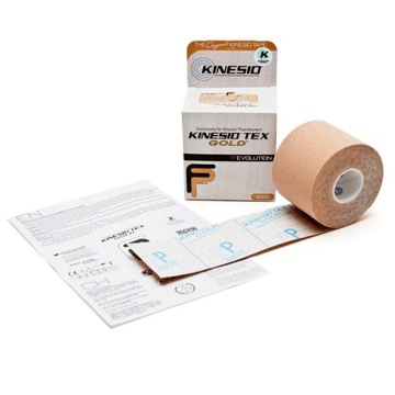 Лента Kinesio Tex Gold FP 5смх5м, Бежевый