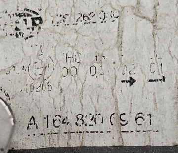 фото thumb №9, Mercedes ml w164 05-08 лампа ліва bi ксенон a1648200961