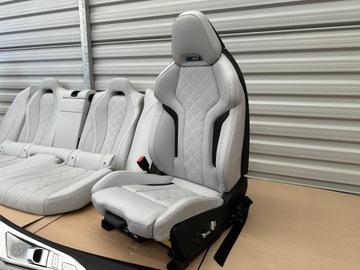 фото thumb №6, Bmw m8 f93 g16 сидіння диван тунель обшивки merino silverstone алькантара