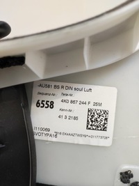 фото thumb №9, Захист обшивка стійка b правий задня alcantara audi a6 rs6 c8 kombi