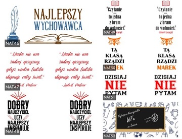 KUBEK dla Najlepszego Nauczyciela Biologii Wzory