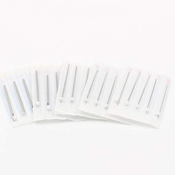 5x ИГЛЫ ДЛЯ ПИРСИНГА КАННЮЛЬНОГО ТИПА, НАБОР ИГЛ 14G