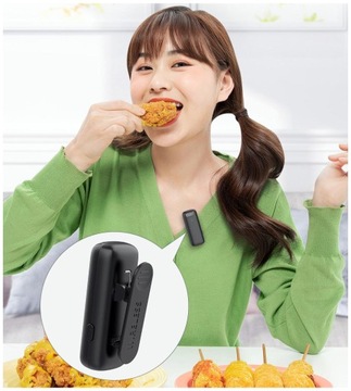 Bezprzewodowy mikrofon krawatowy Ulanzi J11 (USB-C)