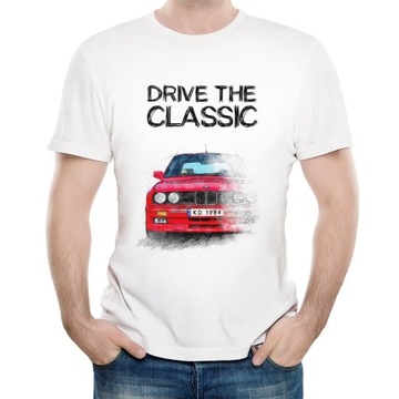 ФУТБОЛКА С ПРИНТОМ ПОДАРОК ​​BMW 3 Series E30 M3 L