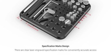 SmallRig 3184 пластина для хранения винтов и ключей