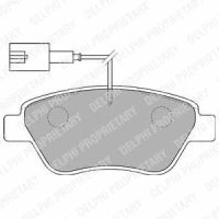 фото thumb №2, Гальмівні диски гальмівні колодки перед delphi peugeot bipper 1.4