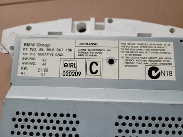 фото thumb №9, Дисплей навигации экран mini r52 r53 65906947196 alpine