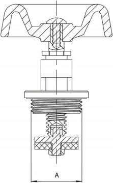 ГОЛОВКА ДЛЯ ЧУГУННОГО КЛАПАНА DN15 (1/2) ЗАПАСНАЯ ЧАСТЬ ART.2600GŁ-15 DIAMOND
