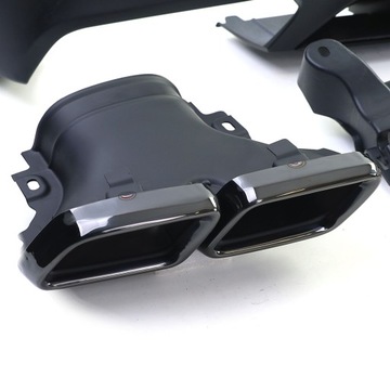фото thumb №11, Бампер диффузор выхлоп mercedes amg glc w253 x253 2015-2018 передний liftingie
