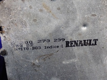 фото thumb №8, Renault modus 04-07 1.6 домкрат изменения коробки передач тросы выборщик 8200273239
